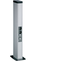 tehalit.DA200 Minikolumna dwustronna DA200-45 H=650mm alu DAP245700ELN HAGER