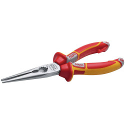 NWS 140-49-VDE-170 VDE Round Nose Pliers 170mm Tool Steel Cutting
