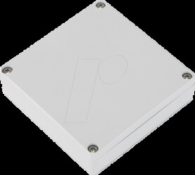 1551WXGY Waterproof miniature case, 80 x 80 x 22 mm, grey