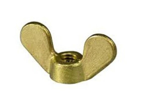 Wing nut, M5, brass, DIN 315, BYB-3-17H886