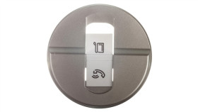 Celiane Plakietka Gniazda Pojedynczego Rj45 Tytan 068551