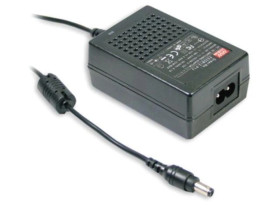 GSM18B05-P1J Zasilacz impulsowy, 5VDC, 3A, Wyj: 5,5/2,1, 15W, 80÷264VAC, 80