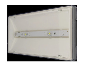 Oprawa awaryjna EXIT B IP65 LED 6W 616m 1h jednozadaniowa AT biała ETB/6W/B/1/SE/AT/WH