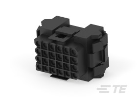 Obudowa złącza 24-pinowe 4-rzędowe raster: 5mm TE Connectivity Męski Metrimate Złącze kwadratowe z gniazdem i stykami