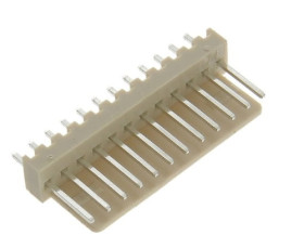 GW12R wtyk katowy do druku 12pin; raster 2,54