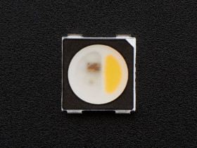 NeoPixel RGBW LEDs w/ Integrated Driver Chip - Warm White (~3000K - Black Casing - 10 Pack) [Discontinued]
