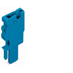 WAGO 769-501/000-006 1-conductor Base Module &amp; End Plate 1-pole Blue