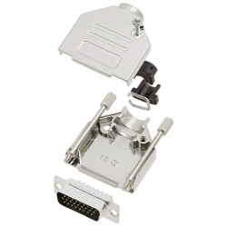 Encitech 6355-0061-01 D-Sub Pin Strip Set 180&#xB0; 9-Pin Solder Bucket