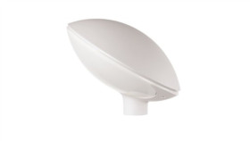 Oprawa Parkowa Ogrodowa E27 Tao Srebrna Na Słupek Mareco Ip54 1015.101M