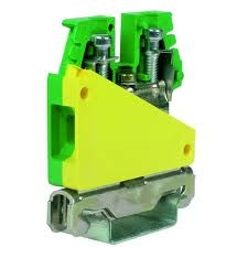 Złącze szeregowe 16mm żółto-zielone