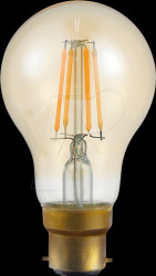 L226034005 Ba22d A60x105 400Lm 4W 825 Gold