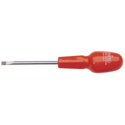 Draper 19830 5mm x 75mm Plain Slot Flared Tip Cabinet Pattern Screwdriver