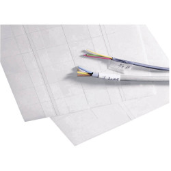 TE Connectivity 8-1768033-0 LEB Cable Identifier Silver-Grey 154 Labels