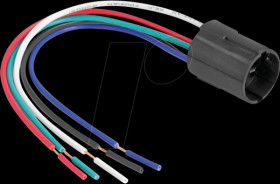 90793 Socket for 16 mm 5 pin Push Button or Switch