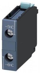 Styki pomocnicze 1R zwłoczne montaż czołowy S6 do S12 przył śrubowe SIRIUS 3RH1921-1CD01