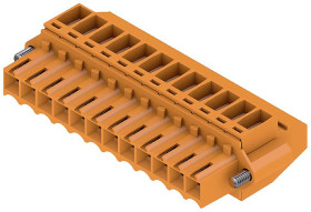 Weidmüller 1639110000 Obudowa złącza pin żeńskiego na kabel BL 3.50/12/90F SN OR BX, piny: 12, 10 A, 36 szt.