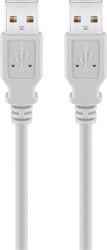 Kabel USB 2.0 Hi-Speed 1,8 m, Szary - Długość kabla 1.8 m