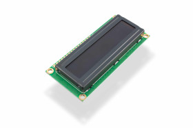 LCD display 16x2 white/black