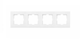 Ramka VIKO czterokrotna biała - KARRE