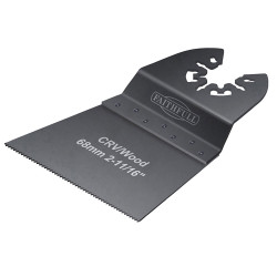 Faithfull M0010026 Multi-Function Tool CrV Flush Cut Wood Blade Side Set 68mm