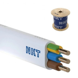 Przewód NKT instal YDYp 3x4 żo 450/750V /szpula 500m/