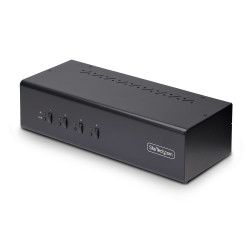 Przełącznik KVM 3.5 mm Stereo P4DD46A2-KVM-SWITCH, 4-portowy USB 2 2, StarTech.com DisplayPort