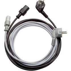 LAPP 73222381 plug C13/C14 grey 5m PVC cable, right-angled plug.