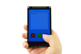Fermion: 3.5” 480x320 TFT LCD Capacitive Touchscreen with MicroSD Card Slot (Breakout)