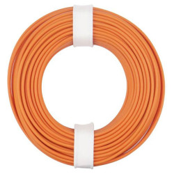 Donau 125-017 Elektronik Strand Orange Cable 1x0.25mm&#xB2; 10m