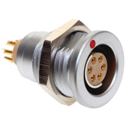 CamCirc CCB2S1/06 Circular Connector Receptacle 6 Way Panel Mount 103 Size