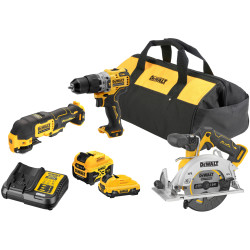 DEWALT DCK318P1D1-GB DCK318PD XR Brushless Kit 12V 1 x 2.0Ah &amp; 1 x 5.0Ah Li-ion