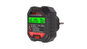 Tester Gniazd Z Wyświetlaczem Cyfrowym Habotest Ht107d