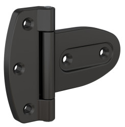 Zawias trójnikowy Poliamid długość 108mm Zawias typu T szerokość 131mm Swobodne wychylanie