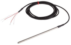 Termopara typ PT 100, -50C do +250C 150mm kabel 2m, Stal nierdzewna