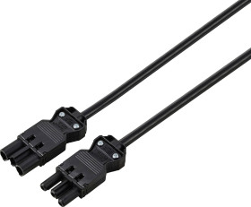 Przewód przedłużający Sygonix SY-6676362 czarny 3 m