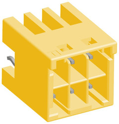 Wtyk PCB 6-pinowe raster: 3.3mm 2-rzędowe TE Connectivity Przewlekany 4.0A 250.0 V.
