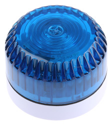 Sygnalizator 9 → 60 V dc Migające Niebieski Montaż powierzchniowy Ksenon