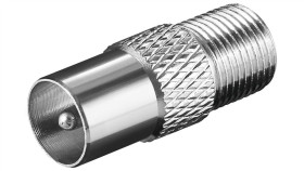 Adapter F: Gniazdo F Wtyk Do Kabla Koncentrycznego - Połączenie, Materiał...
