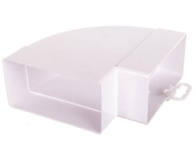 Kolano poziome płaskie 60x120mm 90st. KP120-24/90