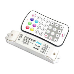 M7M3(3A) Kontroler taśm LED RGB 12/24V 9A z pilotem radiowym