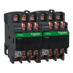 Stycznik 24 V AC Schneider Electric styki: 3 5,5 kW Złącze Faston LC2D099B7