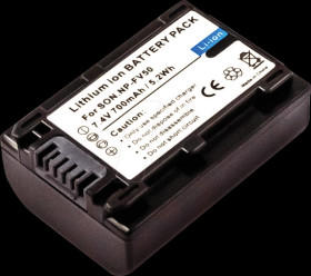 40951 Battery, digital camera, compatible, 700 mAh