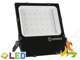 Naświetlacz LED FL PFM ASYM 55x110 290W 3000K BK 35600lm IP66 czarny 4058075353572 LEDVANCE