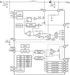 WLED driver for notebook and Tablet display