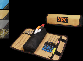BG00012BKSD "VarioRoll M" tool roll bag, sand-black, 36x25 cm