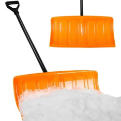 Pług-łopata do śniegu z metalowym trzonkiem KT-CXG811 BRADAS