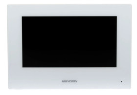 BIAŁA Stacja wewnętrzna interkomu 2 generacji, kolorowy ekran dotykowy 7 cali, rozdzielczość 1024...