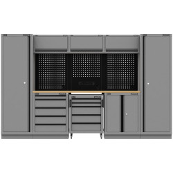 Sealey APMSBESTACK01W Superline PRO&#xAE; Black Edition Storage System with R