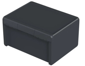 ABS enclosure, (L x W x H) 239 x 300 x 160 mm, graphite gray (RAL 7024), IP66, 96038574