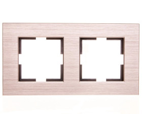 Artline Ramka 2-Krotna Aluminium, Kolor Brązowy / 92182302